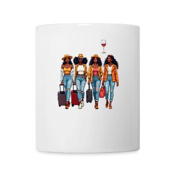 Oh Sip C’est un voyage entre filles 2025 - Mug blanc - blanc - Devant