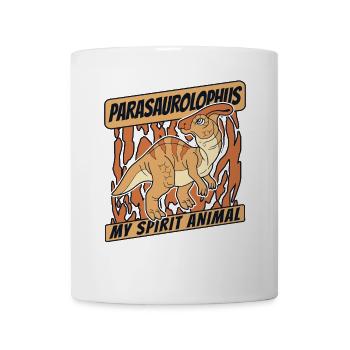 My Spirit Animal Parasaurolophini Dinosaur - Mug - white - Front
