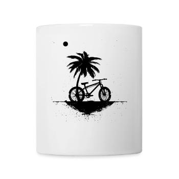 Mountain Biking Sketch - Mug - white - Front