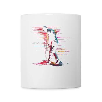 Golfer Retrowave - Tasse - Weiß - Vorne