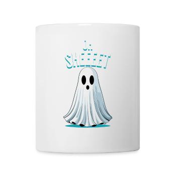 Halloween Oh Sheet Gespenst Lustig - Tasse - Weiß - Vorne
