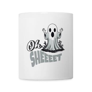Drôle Halloween Oh Sheet Ghost - Mug blanc - blanc - Devant