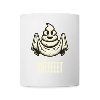 Halloween Poop Pile Ghost Sheet Fun - Mug - white - Front