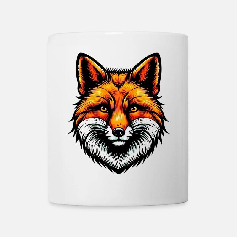 Fuchs - Tasse - Weiß