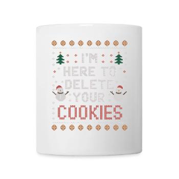 I'm here to delete your cookies Christmas Programm - Mug - white - Front