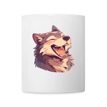 Wölfe Wolf - Tasse - Weiß - Vorne