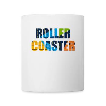 Achterbahn - Roller Coaster - Tasse - Weiß - Vorne