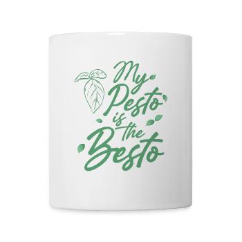 Pesto ist das Beste - Tasse - Weiß - Vorne