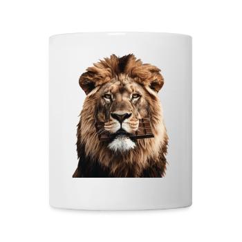 Lion - Mug - white - Front