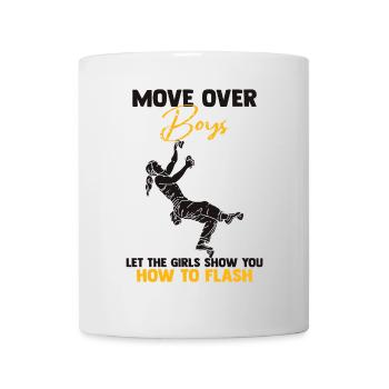 Macht Platz Jungs Boulderer Bouldern - Tasse - Weiß - Vorne