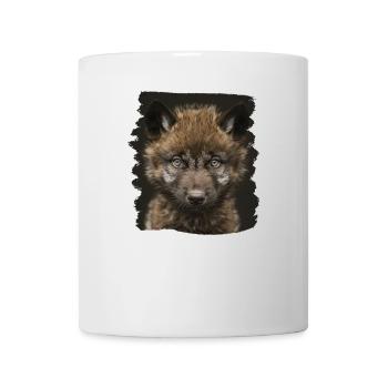 Wölfe Wolf - Tasse - Weiß - Vorne