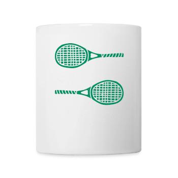 Tennis Player - Tasse - Weiß - Vorne