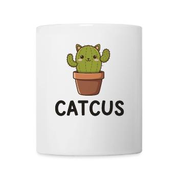 Catcus Cactus Cat Cute Cat Mexican Humor - Mug - white - Front