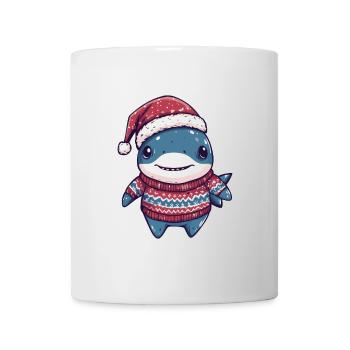 Hai Weihnachten Comic - Tasse - Weiß - Vorne