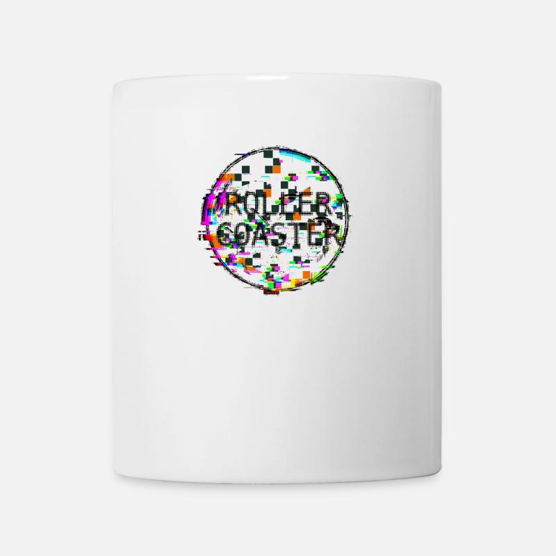 Achterbahn - Tasse - Weiß