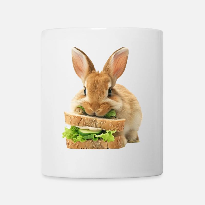 Kaninchen - Tasse - Weiß