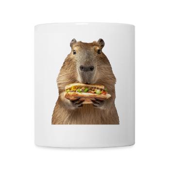 Wasserschwein - Tasse - Weiß - Vorne