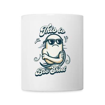 Funny Halloween Boo Sheet Ghost - Mug - white - Front
