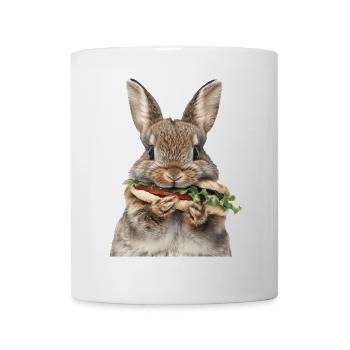 Kaninchen - Tasse - Weiß - Vorne