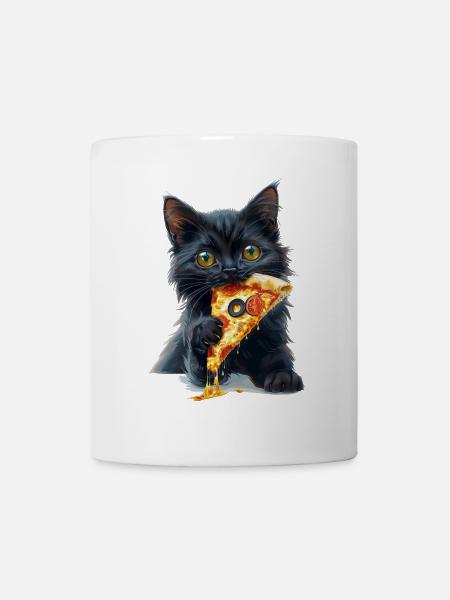 Katze - Tasse - Weiß