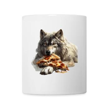 Wolf - Tasse - Weiß - Vorne