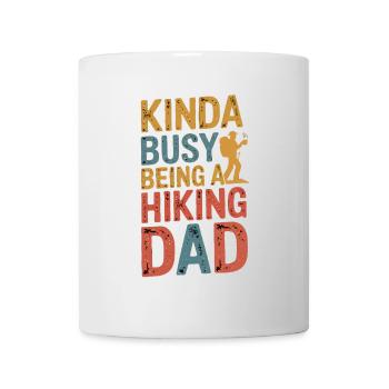 Hiking Dad Climber Camping Mountain Camper Hiker - Mug - white - Front