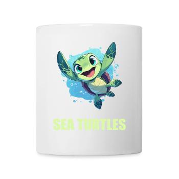 Sea Turtle Meeresschildkröten Meeresschildkröte - Tasse - Weiß - Vorne