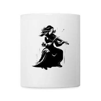 Violinist - Mug - white - Front