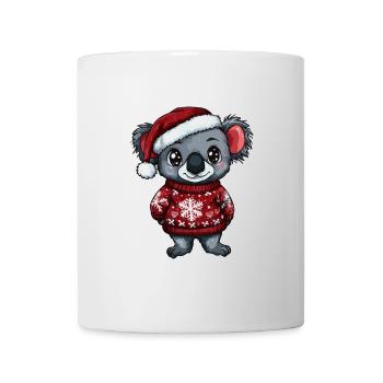 Koala Weihnachten Comic - Tasse - Weiß - Vorne