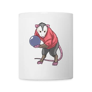 Beutelratte Bowling Bowlingkugel - Tasse - Weiß - Vorne