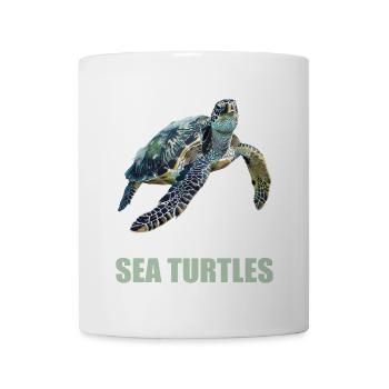 Sea Turtle Meeresschildkröten Meeresschildkröte - Tasse - Weiß - Vorne