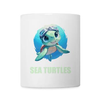 Sea Turtle Meeresschildkröten Meeresschildkröte - Tasse - Weiß - Vorne