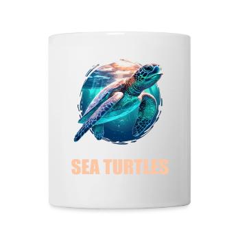 Sea Turtle Meeresschildkröten Meeresschildkröte - Tasse - Weiß - Vorne