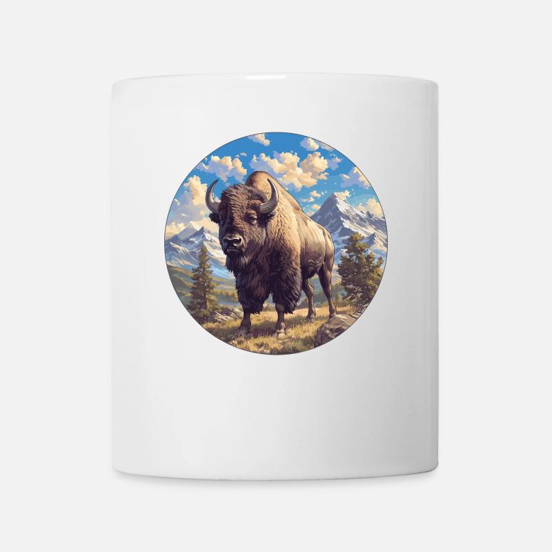 Bisons Bison - Mug blanc - blanc