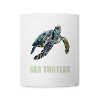 Sea Turtle Meeresschildkröten Meeresschildkröte - Tasse - Weiß - Vorne