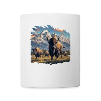 Bisons Bison - Mug - white - Front