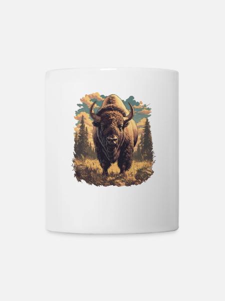 Bisons Bison - Mug blanc - blanc
