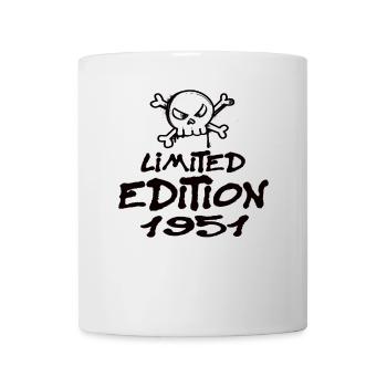 Limited Edition 1951 Geburtstag 1951 Geboren - Tasse - Weiß - Vorne