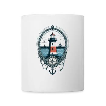 Lighthouse Hobby Fisherman Seafarer Sea Lover - Mug - white - Front