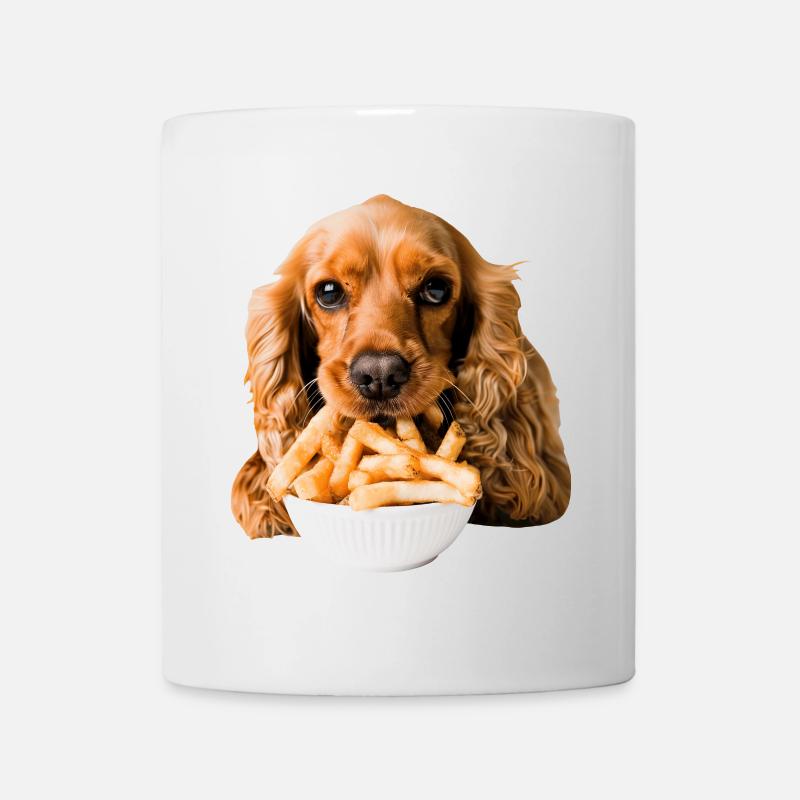Cocker Spaniel - Tasse - Weiß