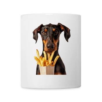 Dobermann - Tasse - Weiß - Vorne