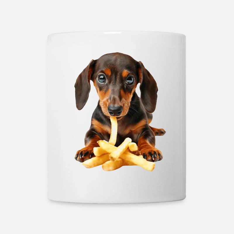 Teckel - Mug blanc - blanc