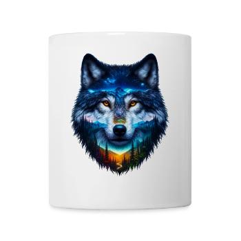 Wolf - Mug - white - Front