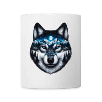 Wolf - Mug - white - Front