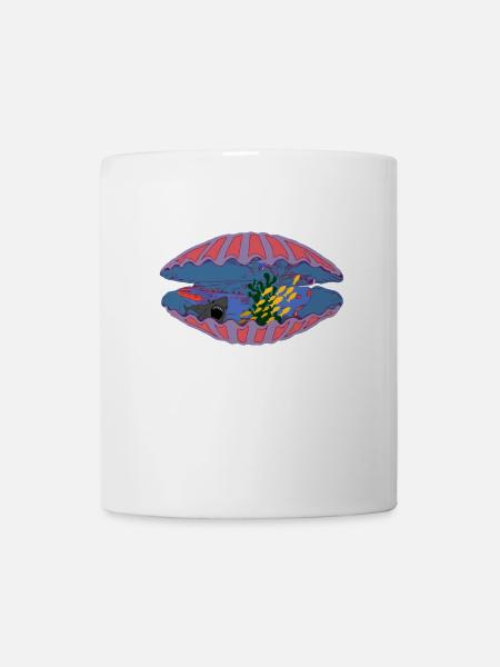 Unterwasserwelt - Tasse - Weiß
