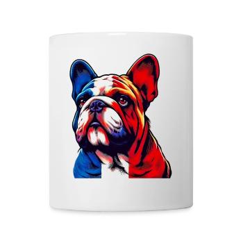 French Bulldog Dog - Mug - white - Front