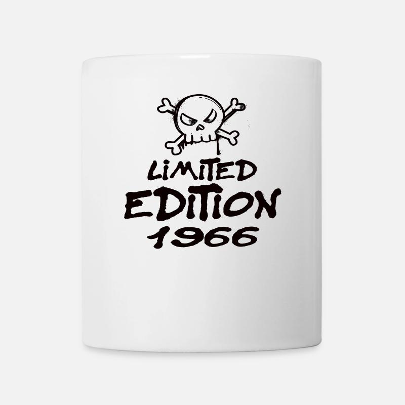 Limited Edition 1966 Geburtstag 1966 Geboren - Tasse - Weiß