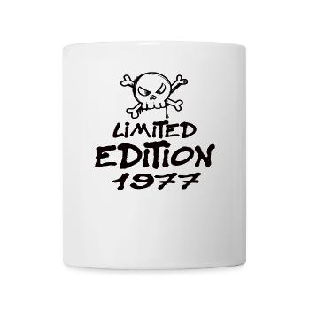 Limited Edition 1977 Geburtstag 1977 Geboren - Tasse - Weiß - Vorne