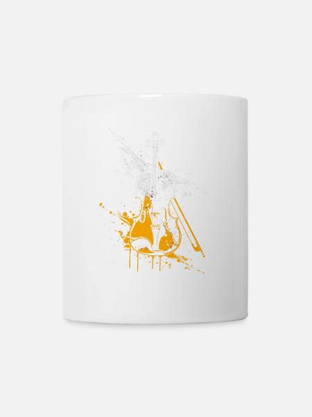 Graffiti de violon - Mug blanc - blanc