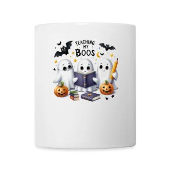 Halloween Partnerlook Teaching My Boos Design - Mug - white - Front
